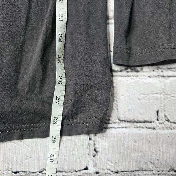 Patagonia Organic Cotton Blend Gray Cowl Neck Long Sleeve Tunic Top Size Medium - Picture 10 of 11